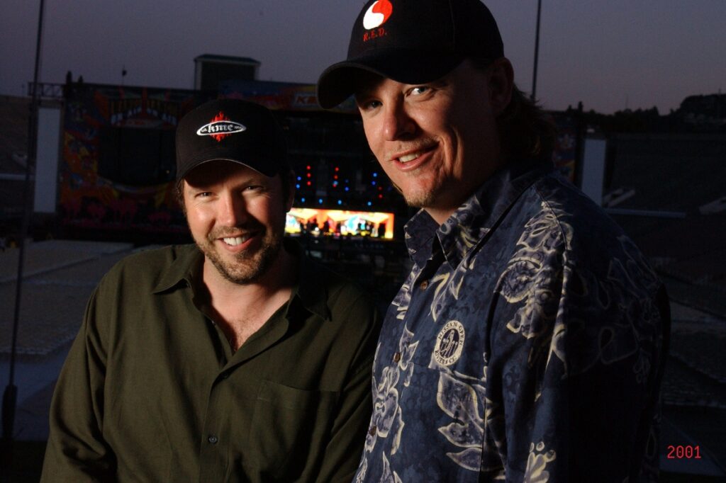 Redrock Entertainment founders Jeffery Brooks and Ford Englerth in 2001